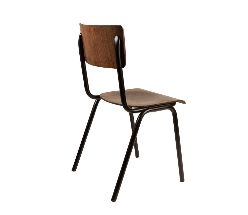 Dutchbone Scuola stoel vintage beukenfineer Basiclabel Dutchbone Stoel Scuola